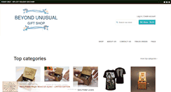 Desktop Screenshot of beyondunusual.com